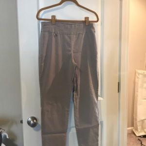 Alfani 14s taupe ankle pants